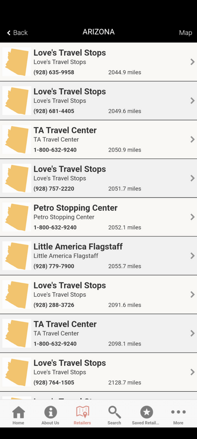App screenshot