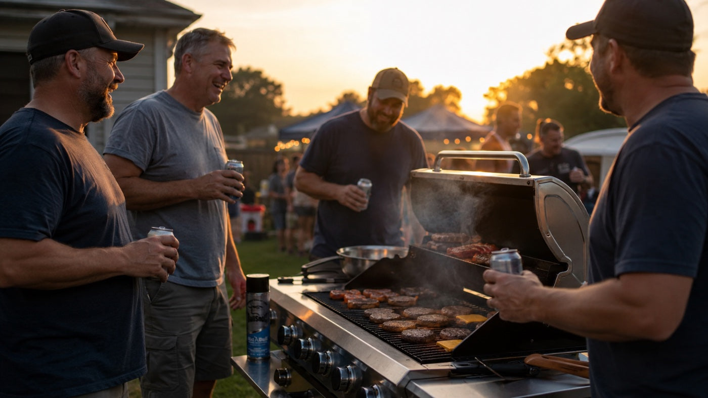 The grill everyone gathers around